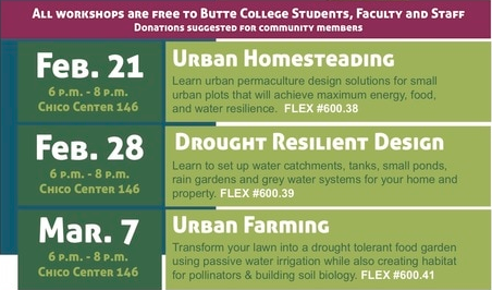 Permaculture Workshops at Chico Butte College Center
