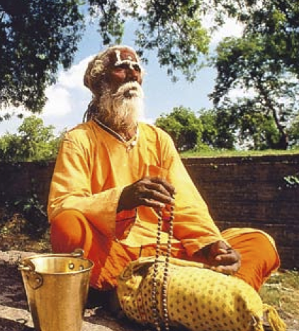 A Vaishnava sadhu