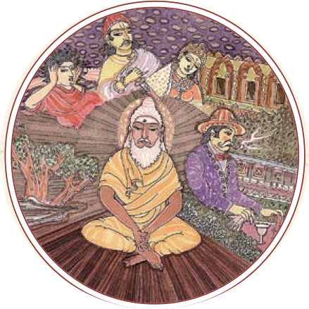 A yogi's rebirths